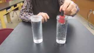 toy physics-floating and sinking bottles, bouyant bottles////Homemade Science with Bruce Yeany