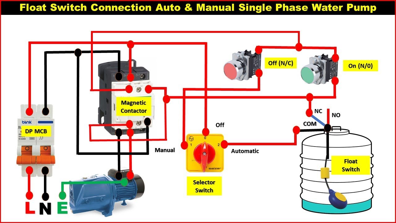 Rule Float Switch Wiring