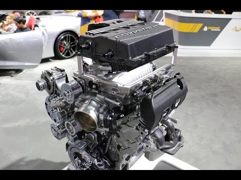 755hp C7 ZR1 Corvette LT5 Engine Display- BAS (Big ASS Supercharger) at ...