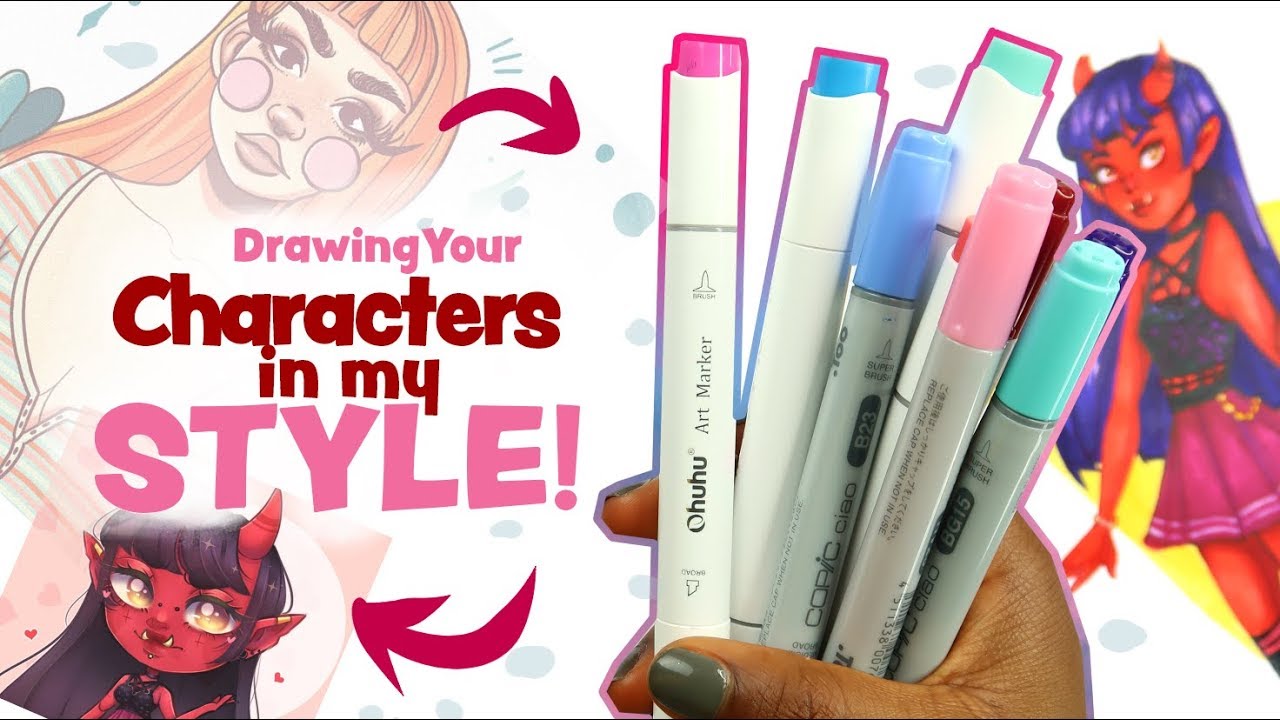 Ohuhu Markers Drawing Ohuhu markers are an exciting option for people ...