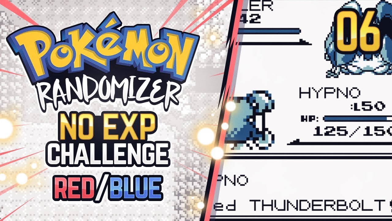 No EXP Challenge Randomizer | Pokemon Red/Blue #6 - YouTube