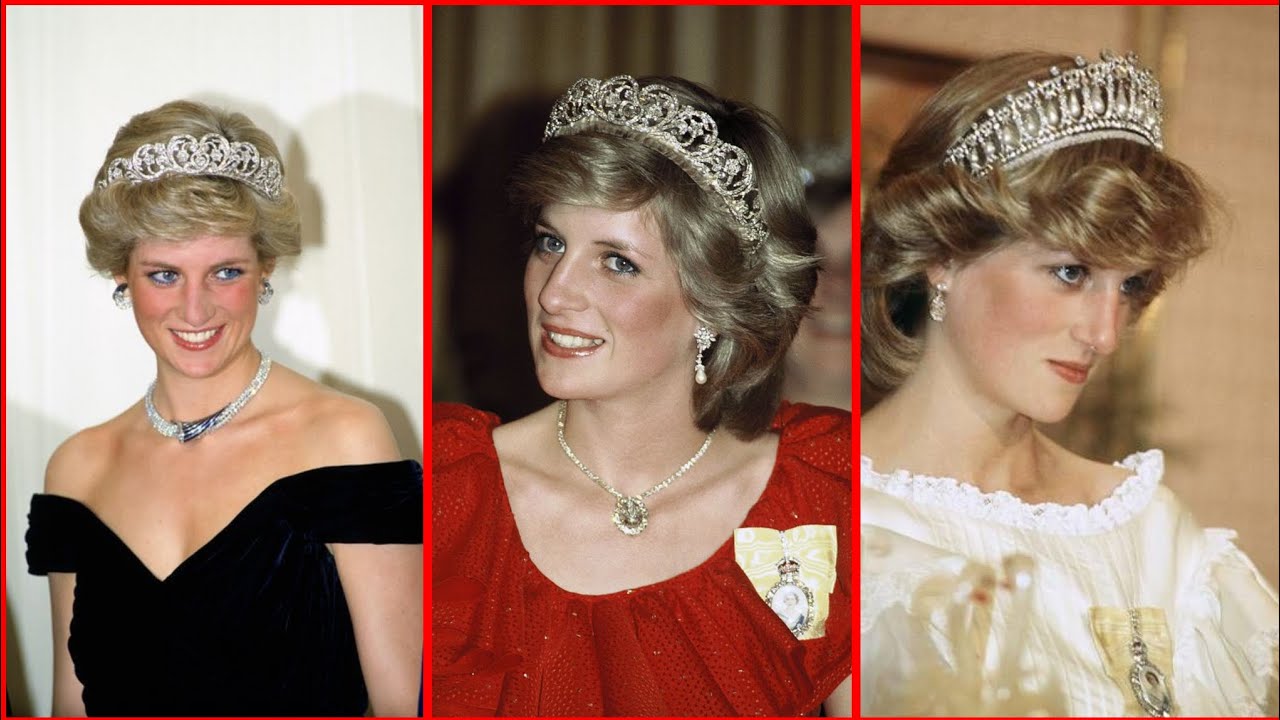 Princess Diana Jaw Dropping Jewelry And Tiara's - YouTube