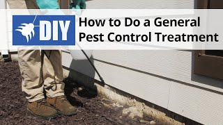 How to do a General Pest Control Treatment - DIY Pest Control