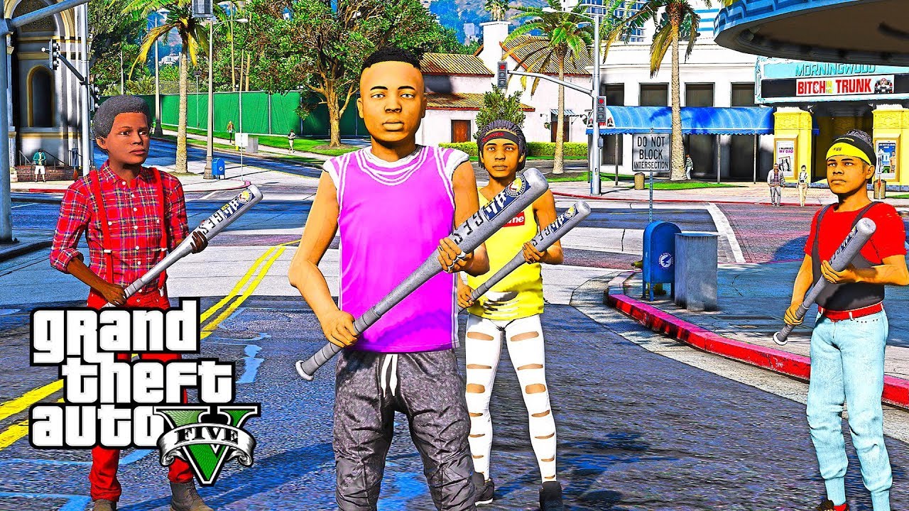 BAD KIDS ON THE BLOCK 5 (GTA 5 SKIT) - YouTube