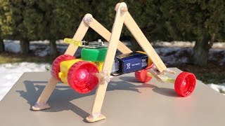 HOW TO MAKE AMAZING DIY ROBOT (Walking Robot)