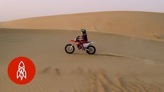 Dirt Biking Through Dubai’s Sand Dunes