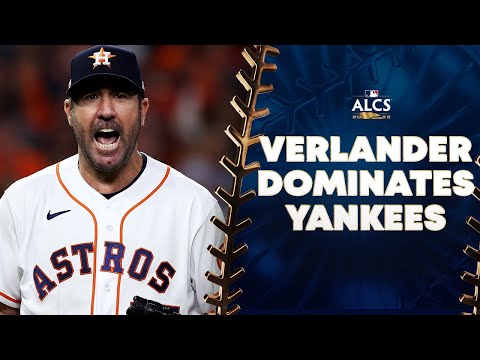 Justin Verlander SHUTS DOWN Yankees, strikes out 11 in ALCS Game 1