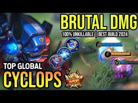 Cyclops Best Build And Emblem 2023 Unstoppable - Build Top 1 Global ...