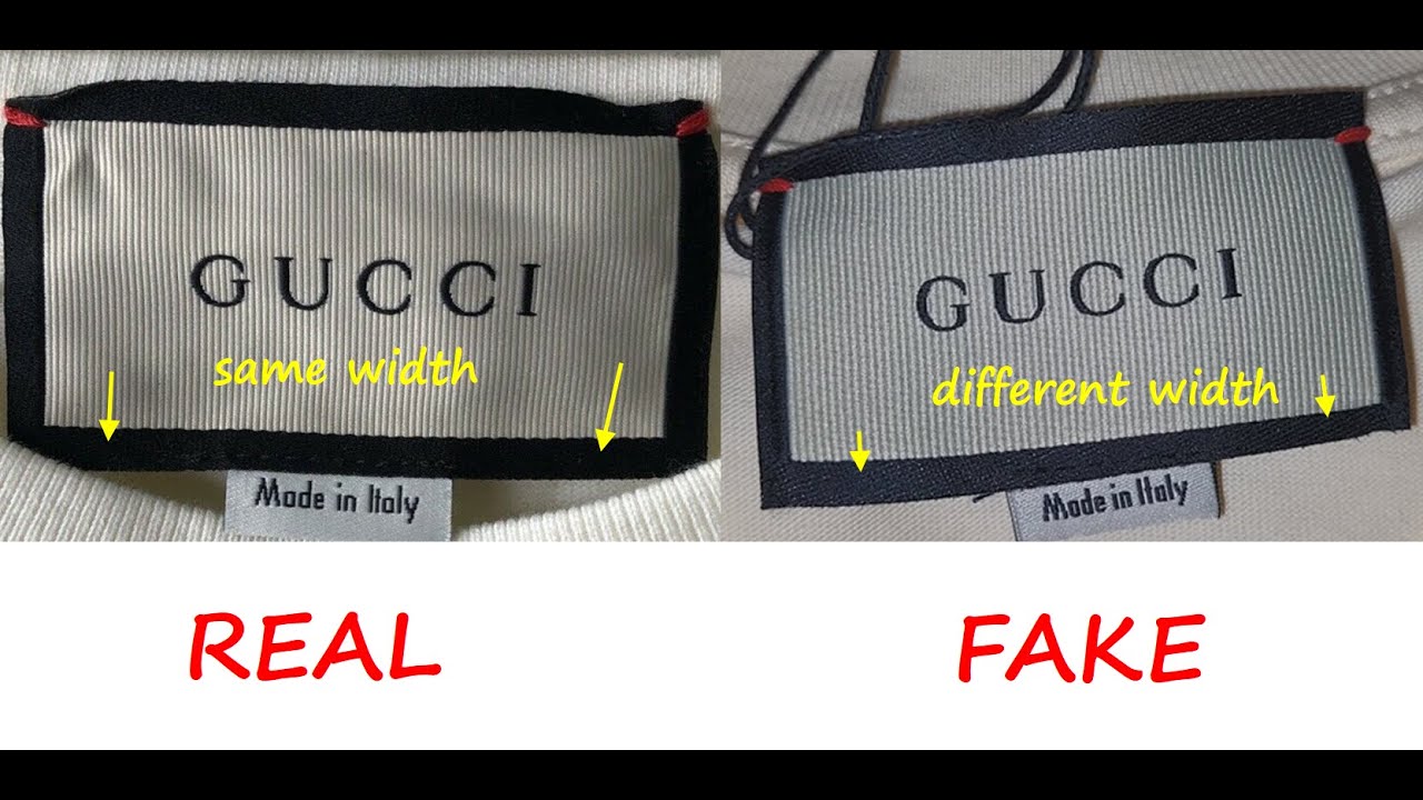 Gucci Blade T Shirt Original Vs Good Replica. How To Tell Fake Gucci T Shirt  - Youtube