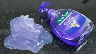 Hand Soap and Sugar Slime, No Glue Clear Slime with Hand Soap and Sugar, 2 ingredients Clear Slime