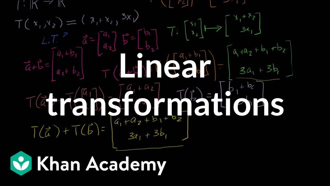 Linear Transformation Examples