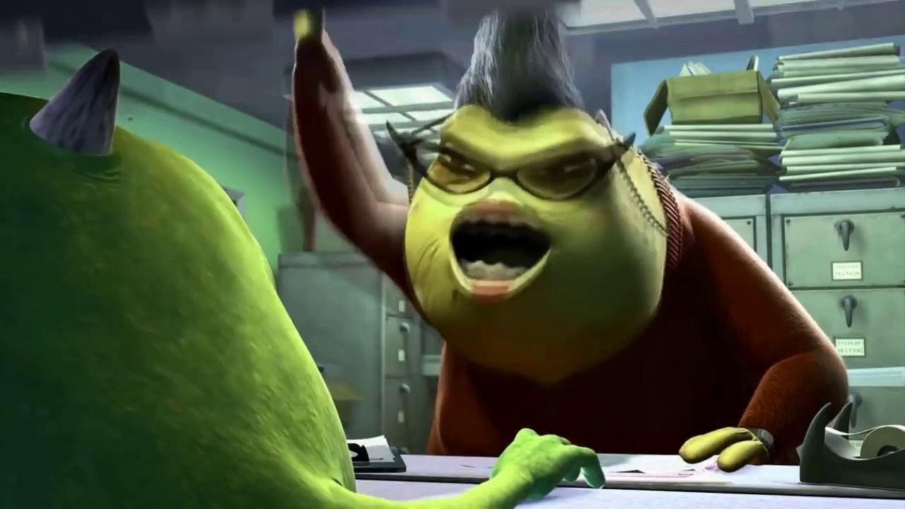 Mike Wazowski Scream - YouTube