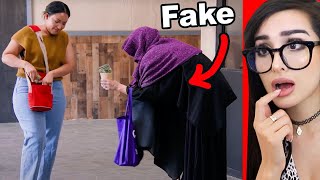 Fake Homeless Person Gets Caught