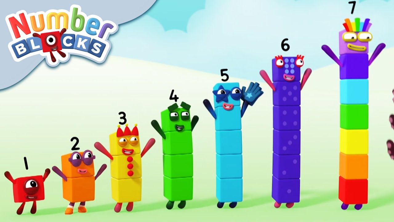 @Numberblocks | Seven Steps 👣 | Learn to Count - YouTube