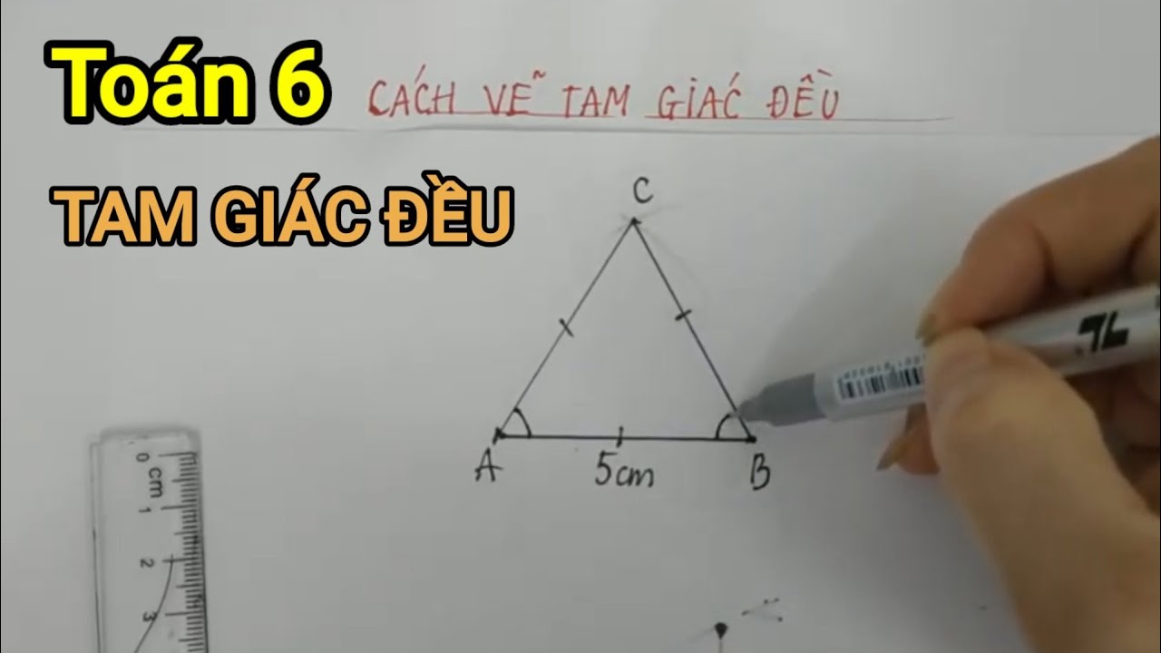 Cách Vẽ Tam Giác Đều Không Cần Compa: Hướng Dẫn Chi Tiết và Lợi Ích Vượt Trội