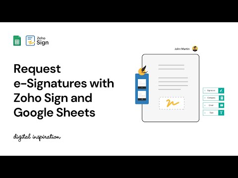 Request e-Signatures with Google Forms