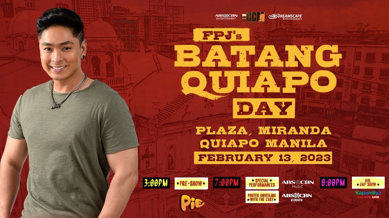 FPJ's Batang Quiapo Day Live Viewing Party YouTube