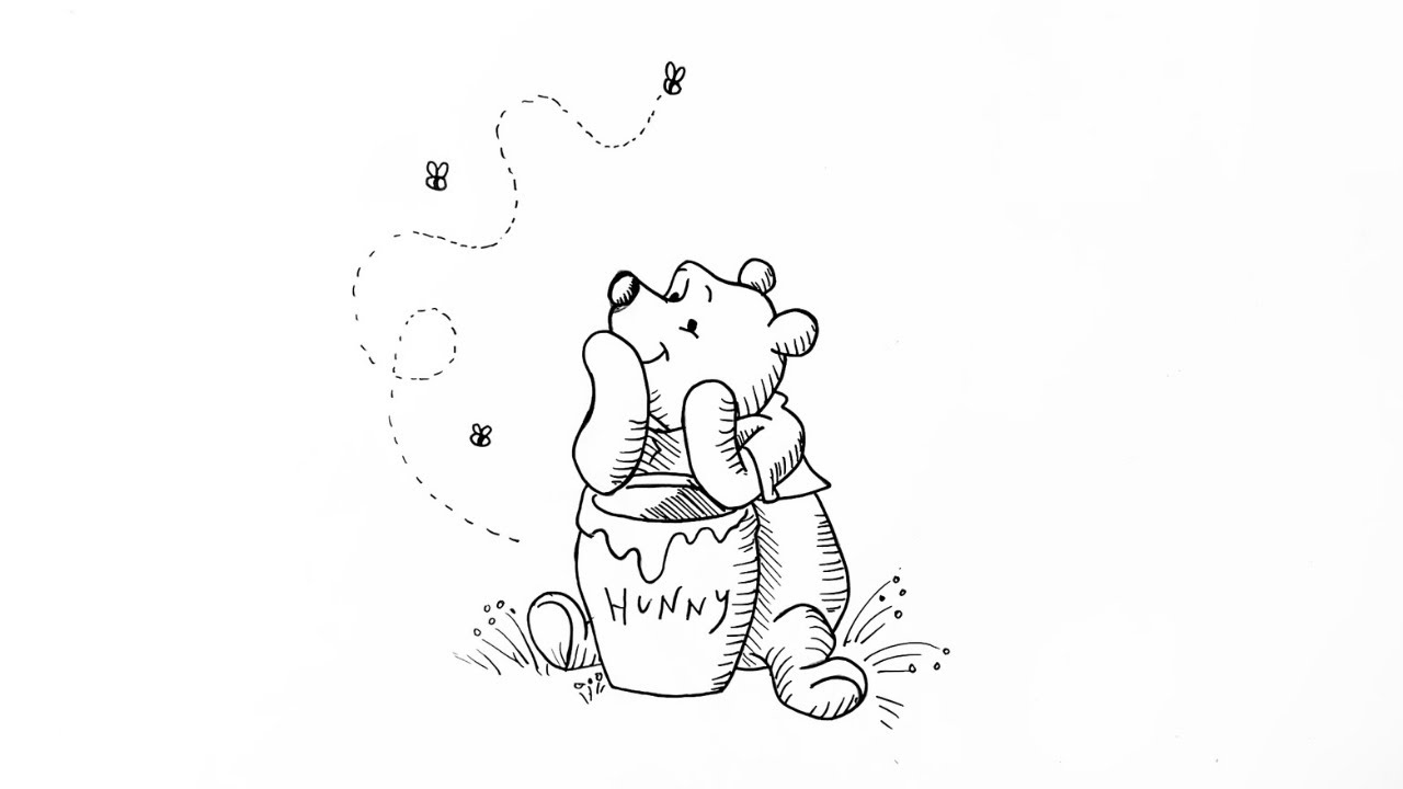 Discover 71+ winnie the pooh sketch best - in.eteachers