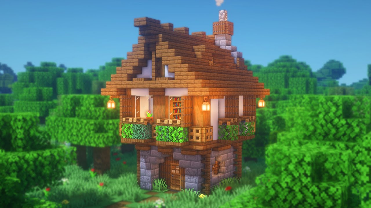 Simple Medieval House Minecraft