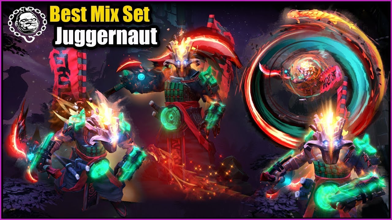 Dota 2 Juggernaut Best Mix Set Jagged Honor Bladeform Legacy Crimson Edge Of The Lost Order