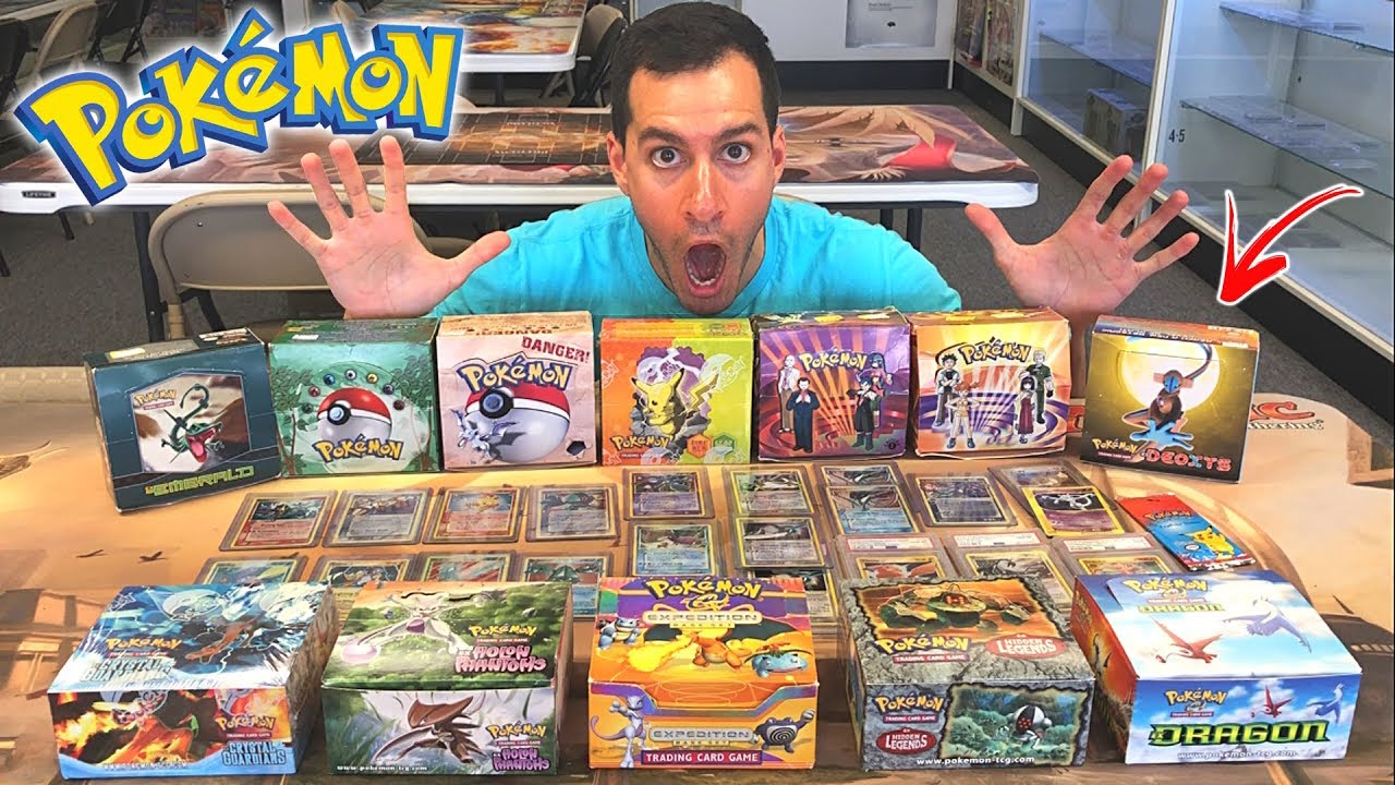 VIP TOUR OF RARE VINTAGE POKEMON CARDS STORE! - YouTube image.