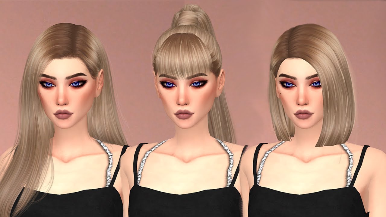 Sims 4 Alpha Hair Pack - Printable Online