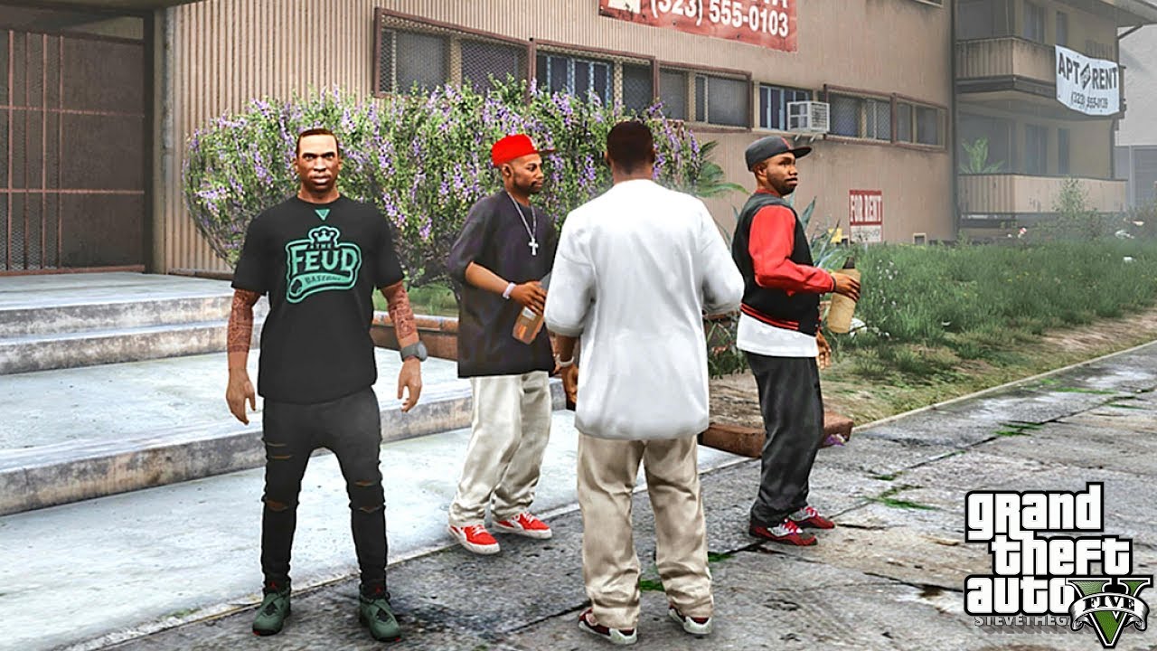 GTA 5 REAL LIFE CJ MOD #3 TAKING CHANCES!! (GTA 5 REAL LIFE MODS/ THUG ...