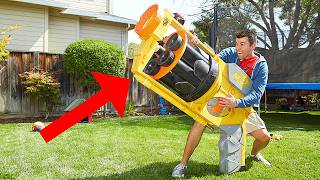 World's LARGEST NERF GUN!!