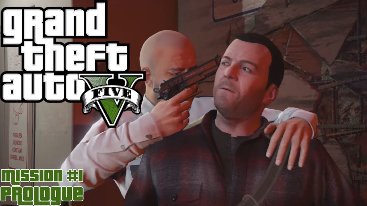 GTA V (PC) Mission #1 - Prologue [Gold Medal] - YouTube