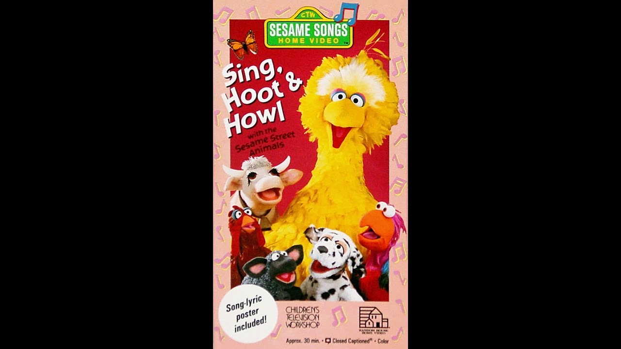 Opening And Closing To Sesame Songs:Sing,Hoot,And Howl 1991 VHS - YouTube