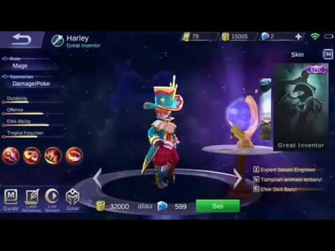 Mobile legends new harley Epic skin Gameplay and September starlight ...