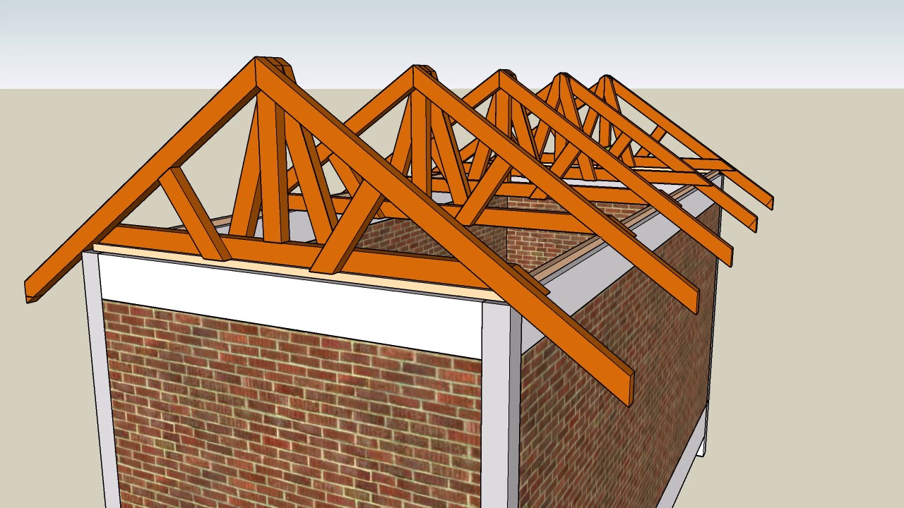 Pitched Roof Construction Youtube