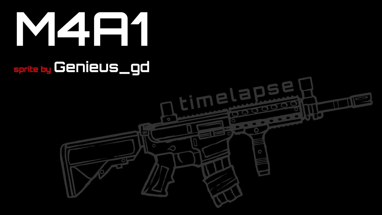 M4A1 Timelapse - YouTube