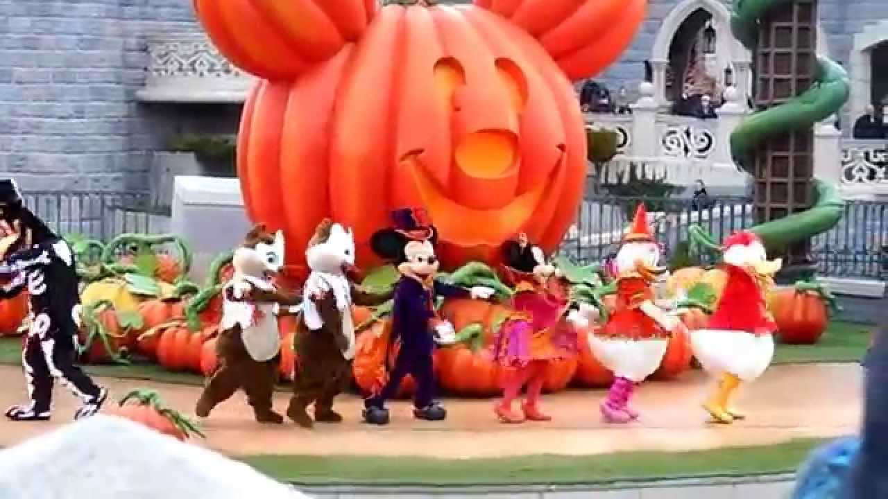 Disneyland Paris 2012 Spectacle Halloween Mickey et ses amis - YouTube