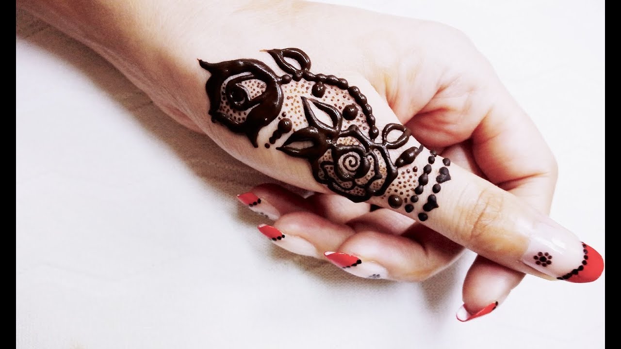 Cute little  Thumb Henna  Design  By HennArchy YouTube