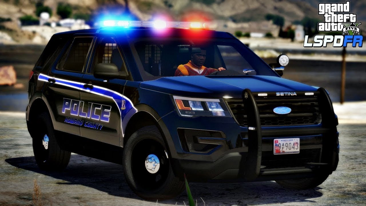 GTA 5 LSPDFR #68 - Howard County Police Department (GTA 5 Police Mod ...