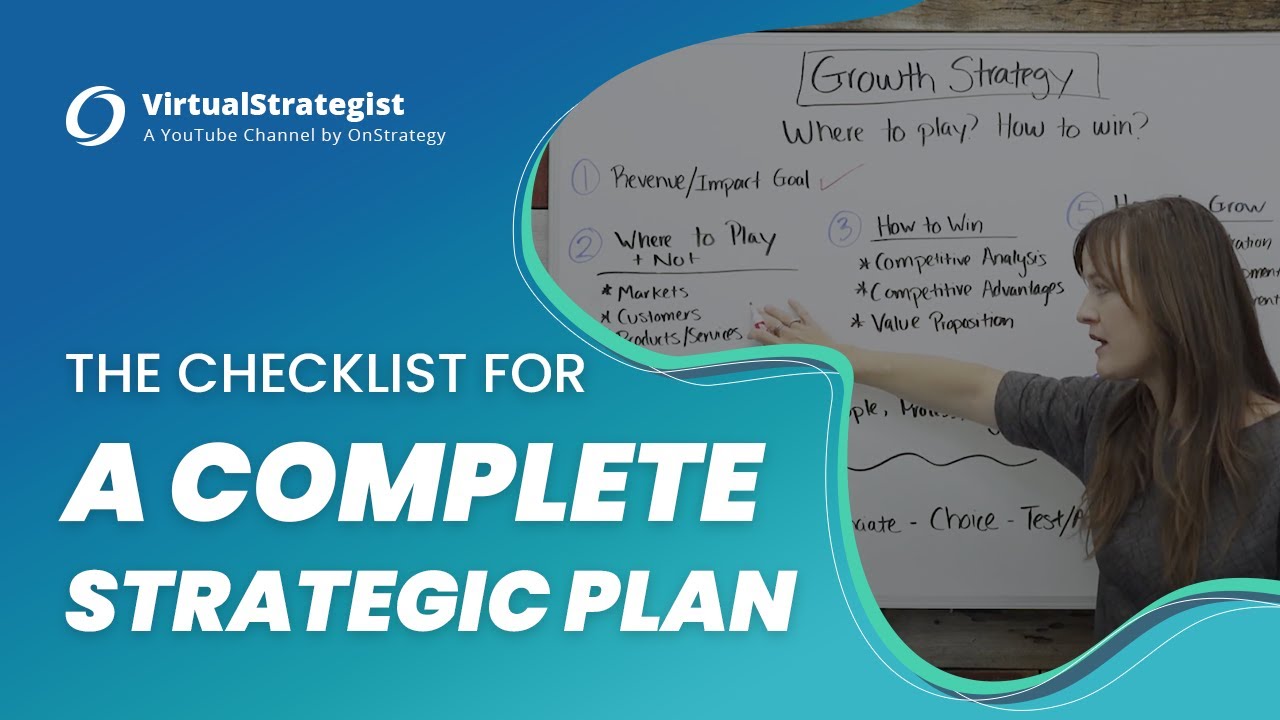 Overview of the Strategic Planning Process