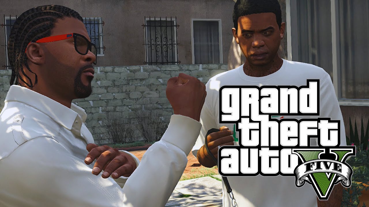 GTA V #15 - Grove Street, CJ, Sweet & Big Smoke!? - YouTube