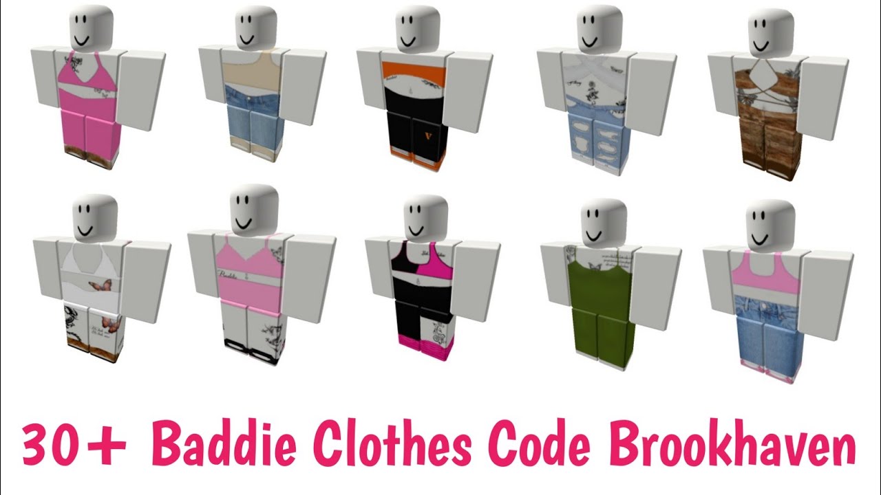 Baddie Clothes ID Codes For Roblox