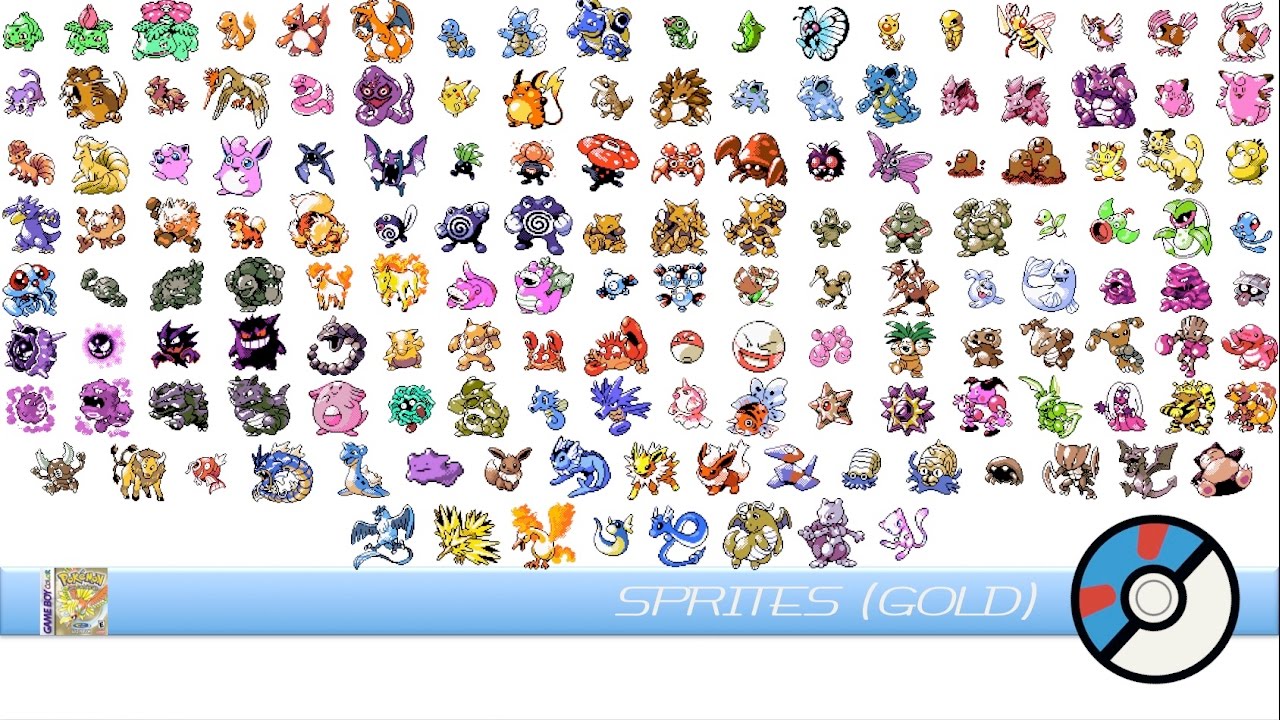 Corsolanite Pokemon Gold And Silver Sprite Sheet From - vrogue.co