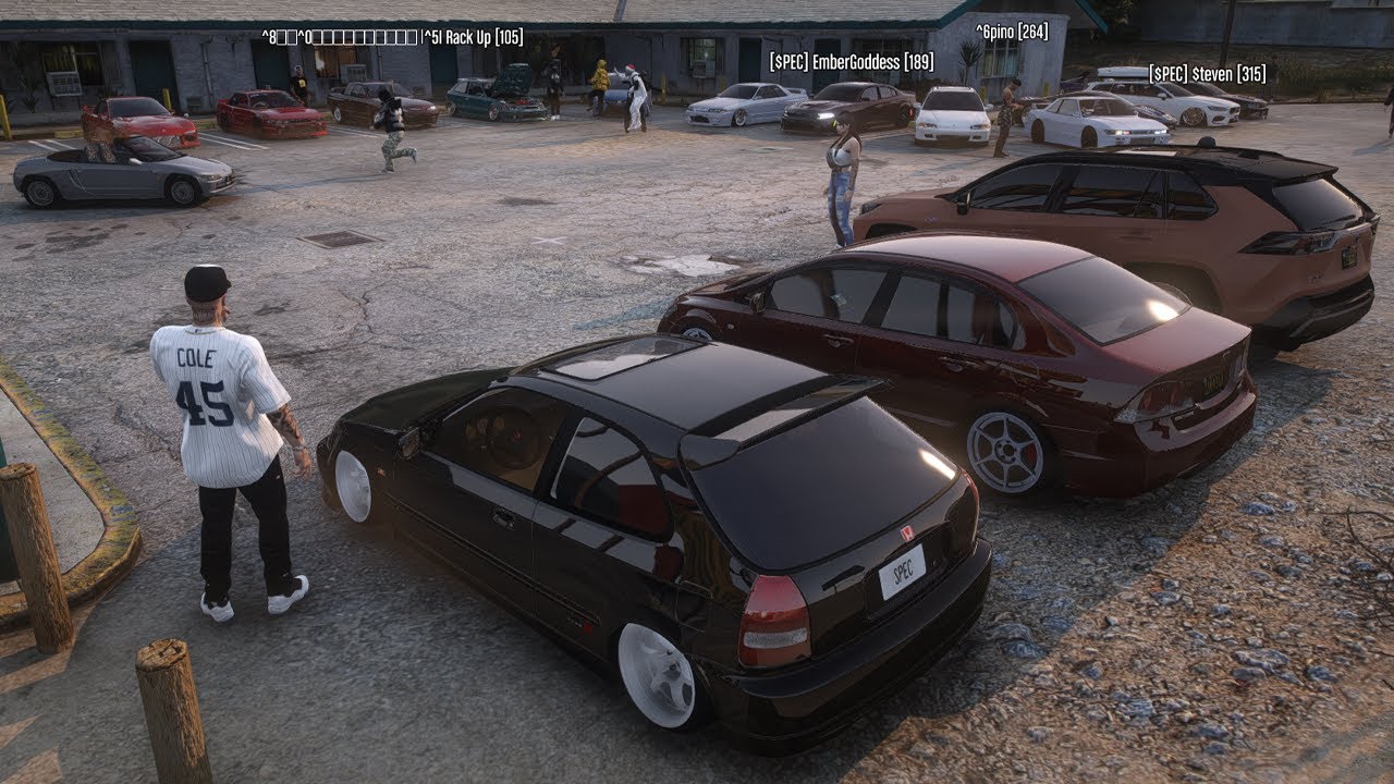 Teaching My Ex Girl How To Play GTA 5 FiveM (Car Meets Server) - YouTube