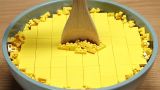 Lego Waffles and coffee - Lego In Real Life 5 / Stop Motion Cooking  ASMR