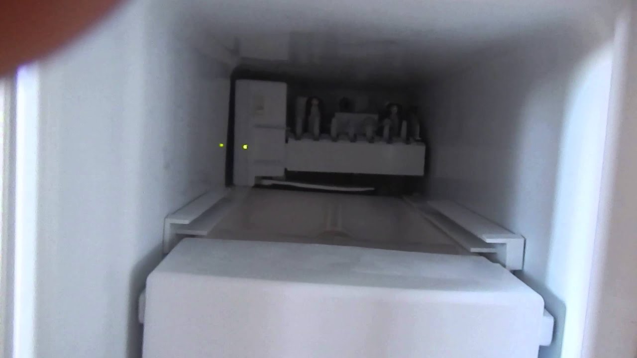 GE Refrigerator (Reset Ice Maker) - YouTube