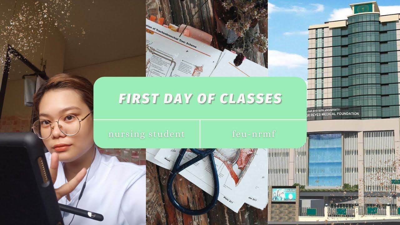 feu-nrmf: first day of *online* classes 💌 (nursing) - YouTube