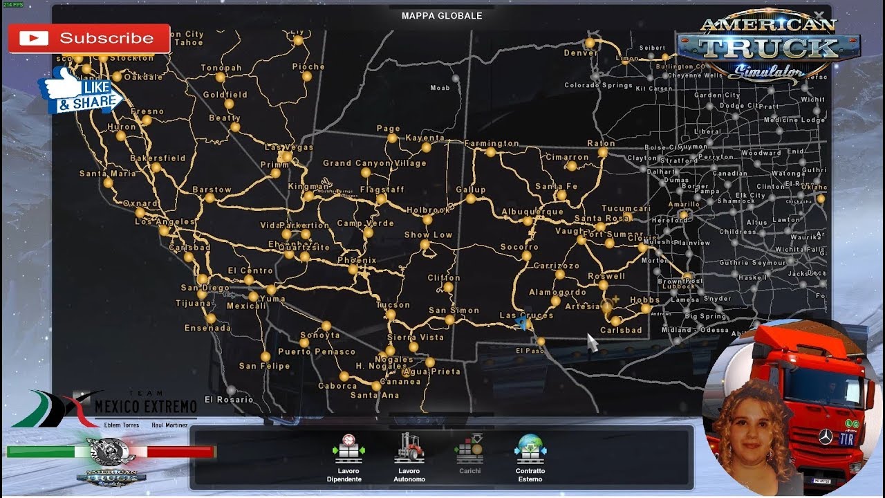 přehánět Učitel školy tvrdý american truck simulator mapa Panter ...