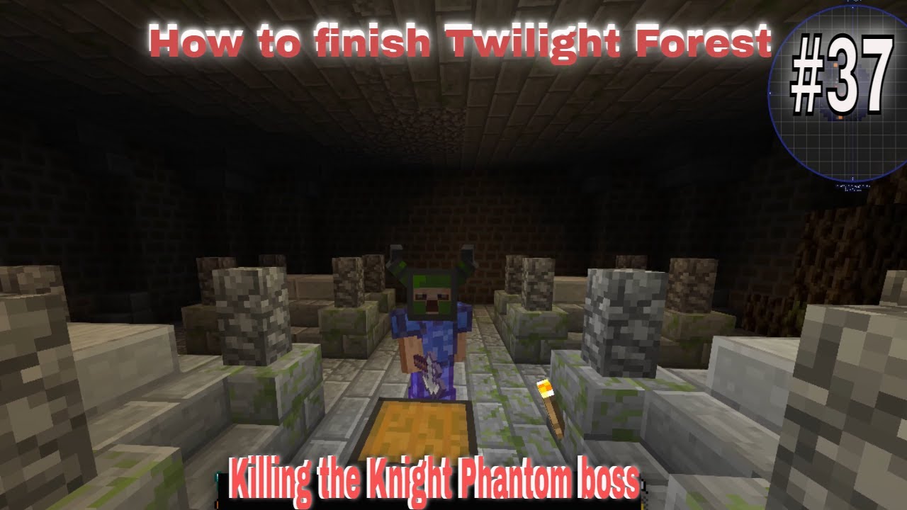 How to finish Twilight Forest | Killing the Knight Phantom | MC Eternal |  Lets Play/Tutorial  - YouTube