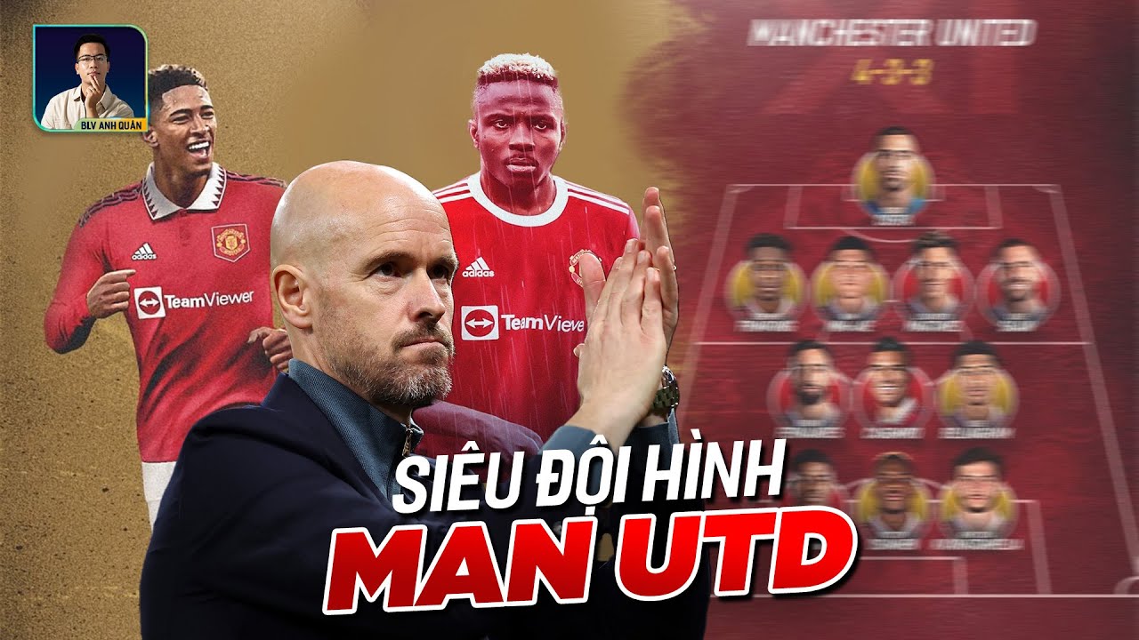 Hé lộ đội hình MU đá trận mở màn Premier League 2023  2024