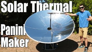 Solar Thermal Panini Maker: Solar Grilling!