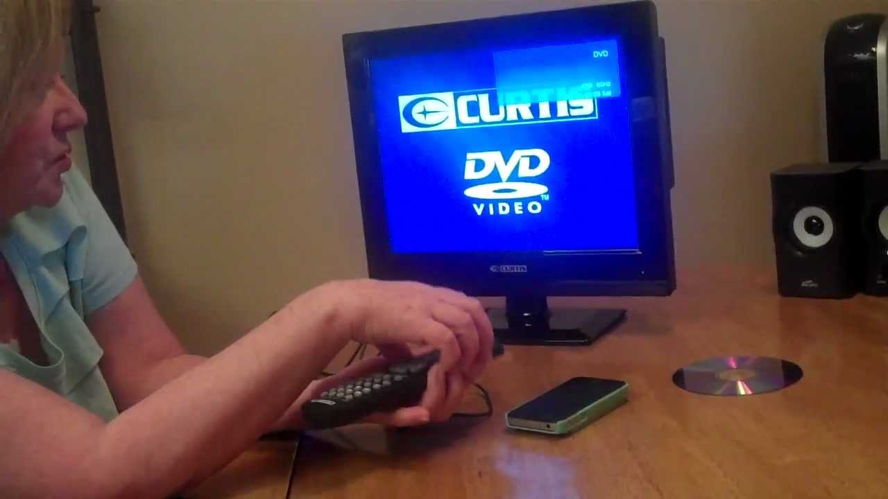 Instructions on TV ~ DVD setup - YouTube