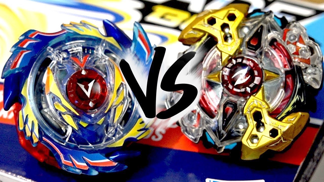 BATTLE: God Valkyrie .6V.Rb VS Galaxy Zeus .4M.Pl - Beyblade Burst God ...